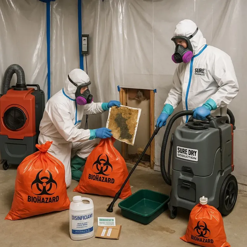 Contaminated Water Handling Protocols process in Brock Hall, MD