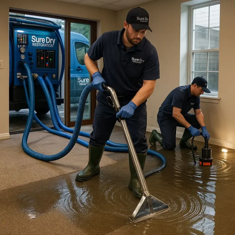 Water Extraction and Removal process in Brock Hall, MD
